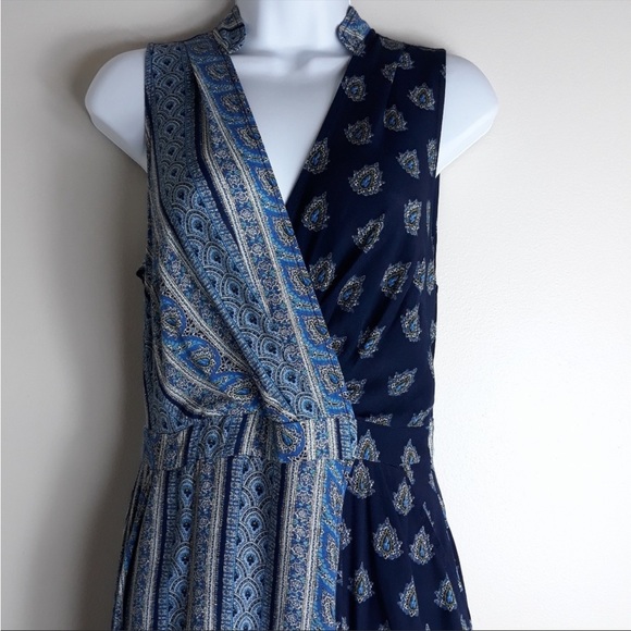 Anthropologie Maeve Eclipse Faux Wrap Dress - Picture 3 of 6